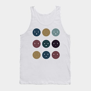 Moody color palette Tank Top